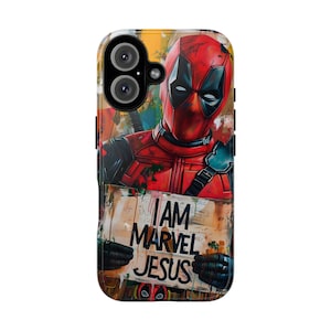 Deadpool & Wolverine Phone Case, Superhero Phone Case, Samsung Galaxy Case, High Quality iPhone Case, Deadpool 3 Case, iPhone 16 15 14 13 12 image 7