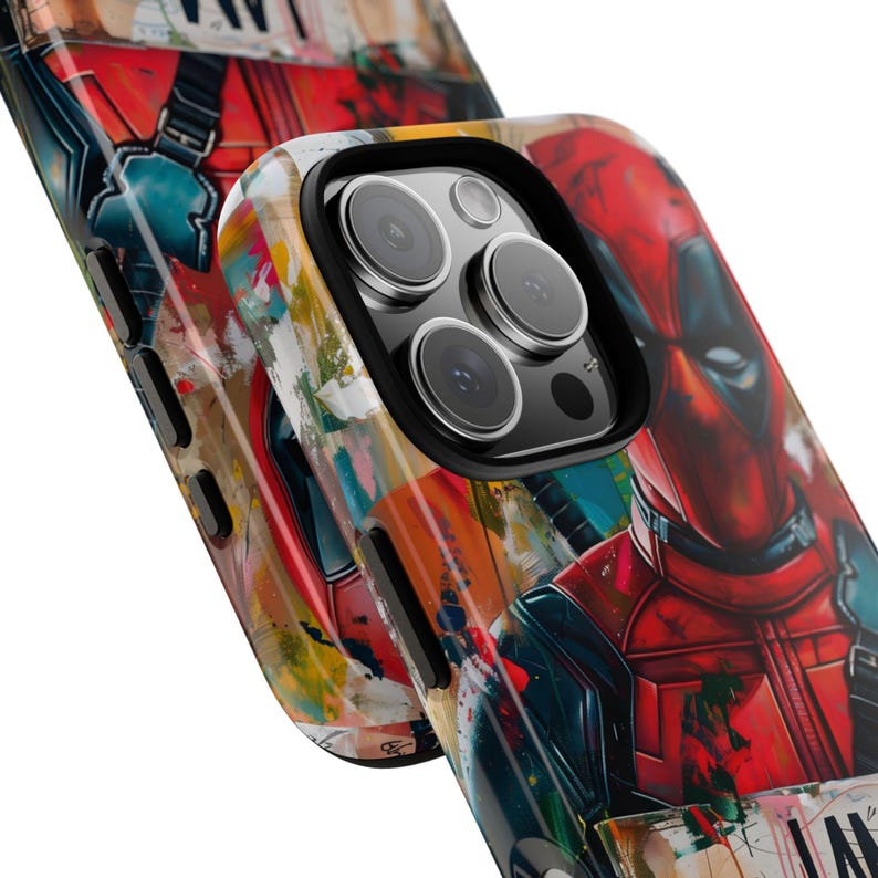 Deadpool & Wolverine Phone Case, Superhero Phone Case, Samsung Galaxy Case, High Quality iPhone Case, Deadpool 3 Case, iPhone 16 15 14 13 12 image 2