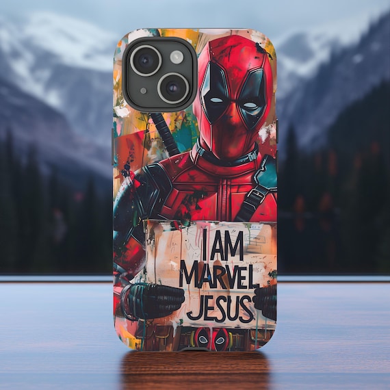 Deadpool & Wolverine Phone Case, Superhero Phone Case, Samsung Galaxy Case, High Quality iPhone Case, Deadpool 3 Case, iPhone 16 15 14 13 12