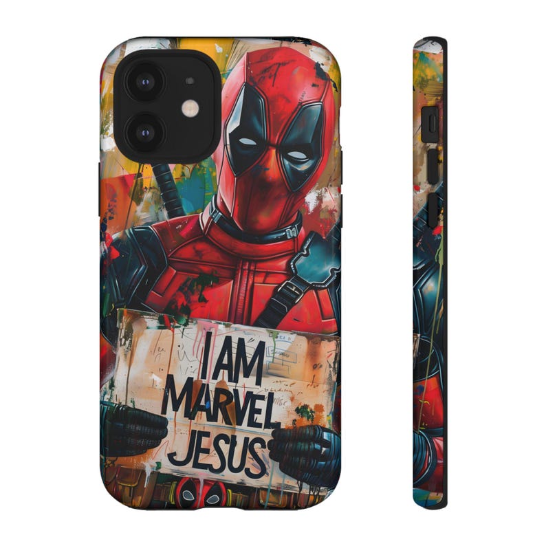Deadpool & Wolverine Phone Case, Superhero Phone Case, Samsung Galaxy Case, High Quality iPhone Case, Deadpool 3 Case, iPhone 16 15 14 13 12 image 4
