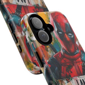 Deadpool & Wolverine Phone Case, Superhero Phone Case, Samsung Galaxy Case, High Quality iPhone Case, Deadpool 3 Case, iPhone 16 15 14 13 12 image 6