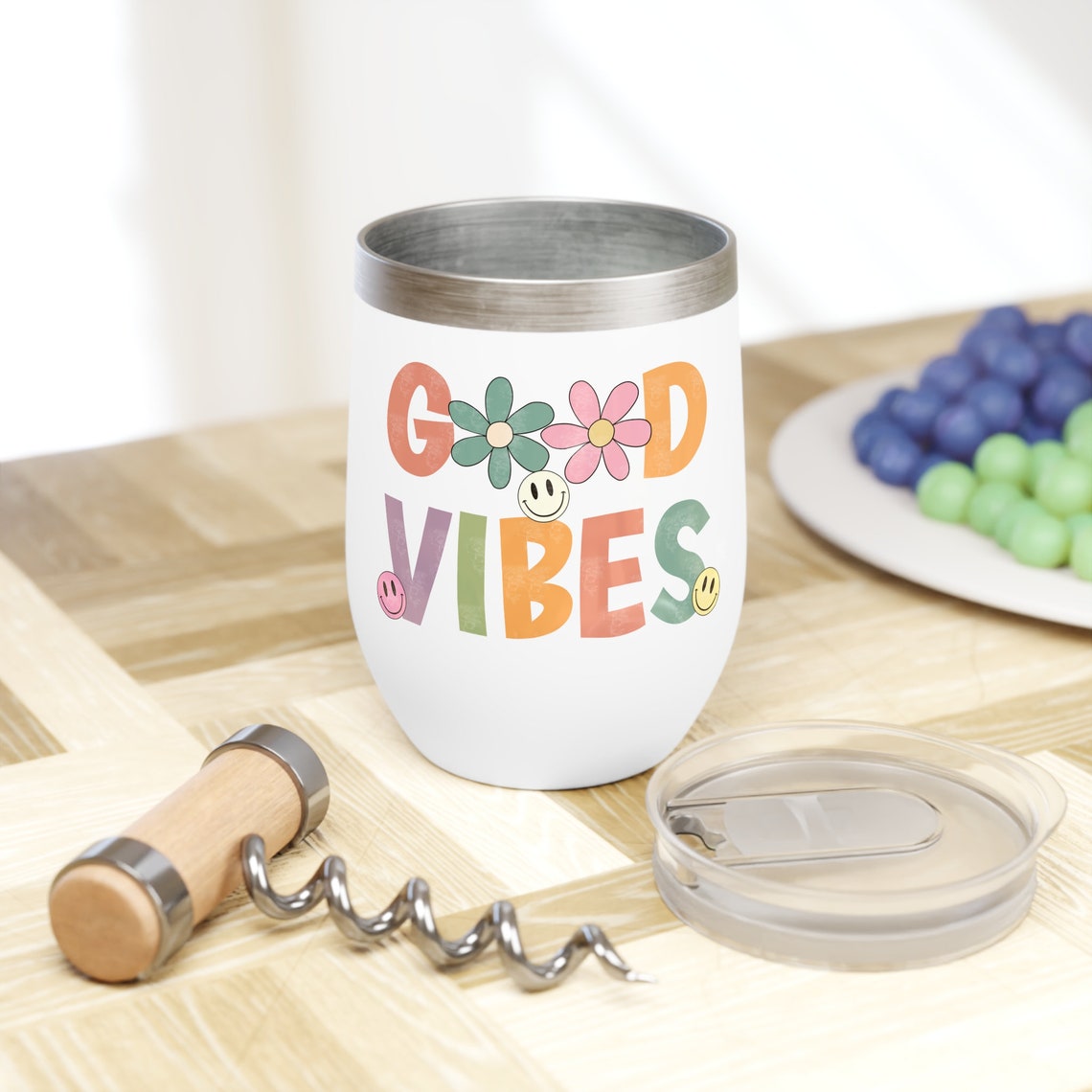 Aimlessly Chill Wine Tumbler