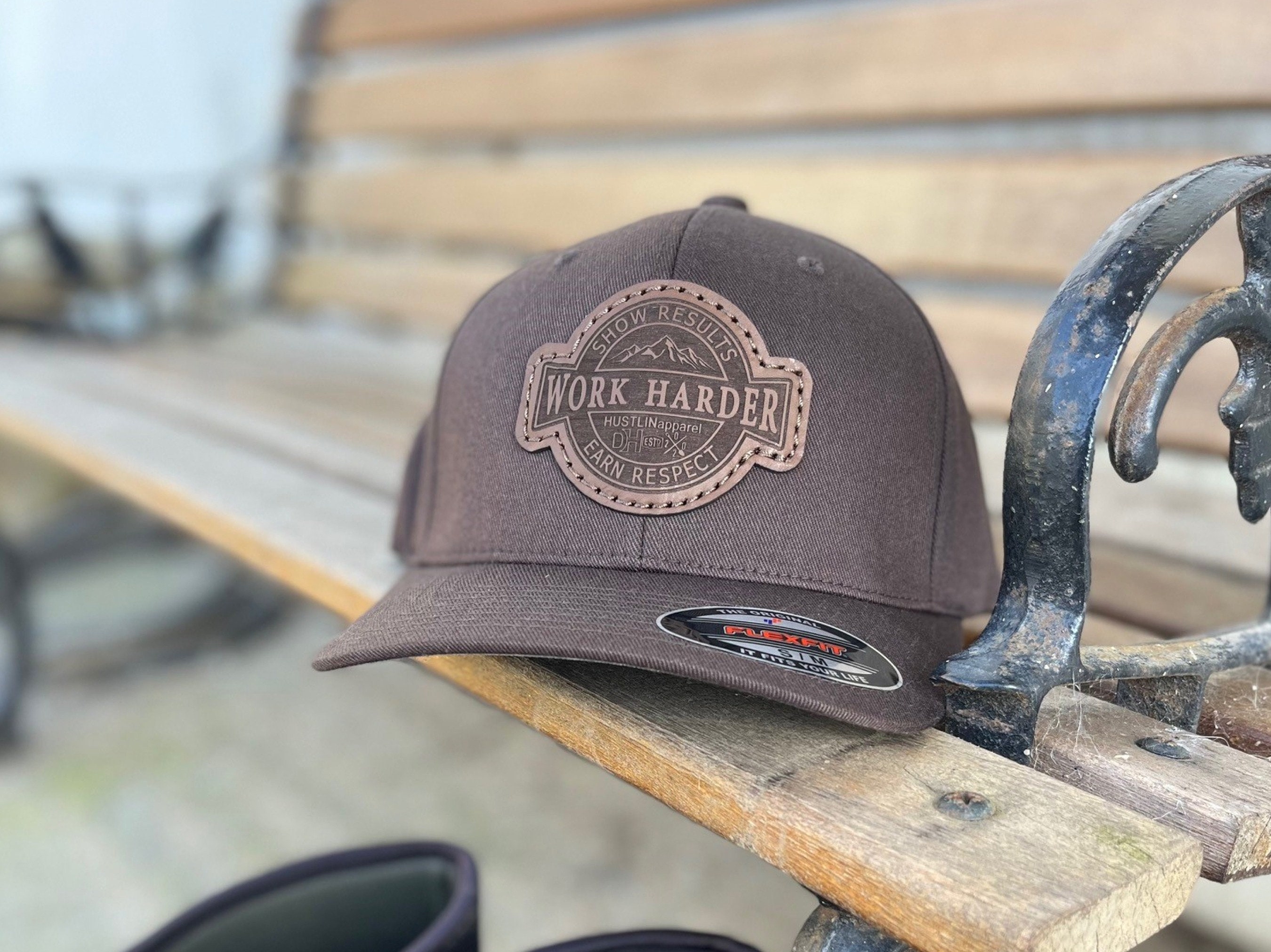 Fitted work hats clearance