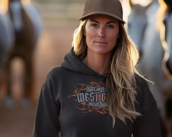 West Coast HOOLIGAN front chest | Distressed HOODIE