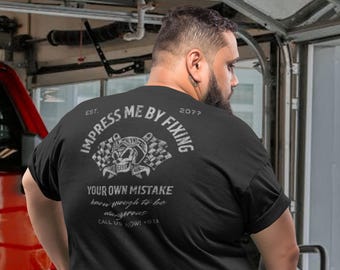 IMPRESS me by FIXING your own MISTAKE | Distressed Men's Tee