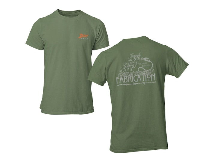 FARM FRESH FABRICATION we Shall Succeed | Distressed Men's Tee