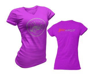 Pasture to Plate | Distressed Women's V-Neck