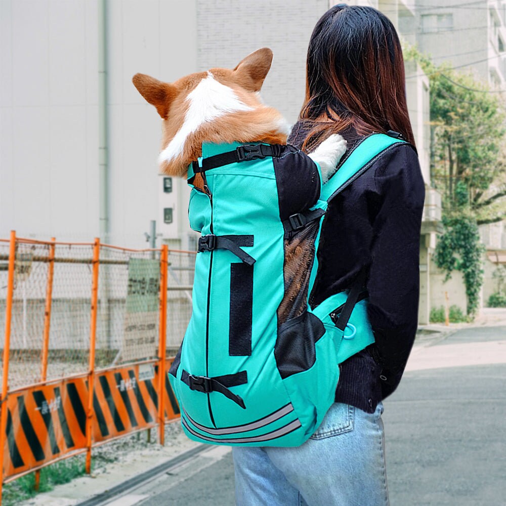 Denim Pet Dog Backpack Outdoor Travel Dog Cat Carrier Bag for Small Dogs  Puppy Kedi Carring Bags Pets Products bag