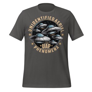 UAP Phenomena Shirt | Unidentified Aerial Phenomena UFO Tee | Alien Flying Saucer Space Shirt | Sci-Fi Gift for Conspiracy Fans