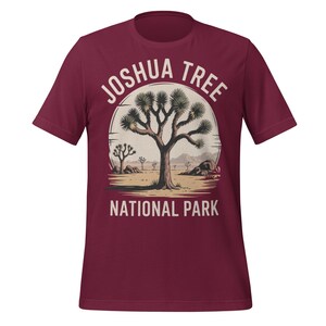 Joshua Tree National Park T-Shirt | Retro Desert Nature Shirt | Hiking Camping Adventure Tee | California Park Gift | Southwest Apparel