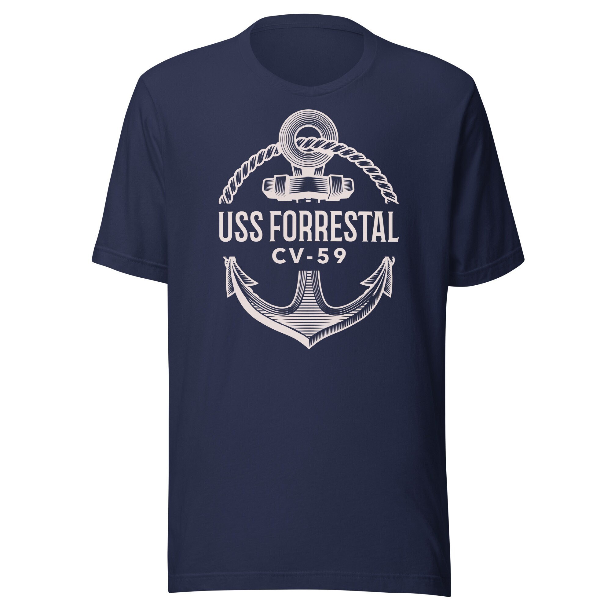 Navy Uss Forrestal (Cv-59) T-Shirt Navy Uss Forrestal (Cv-59) T-Shirt