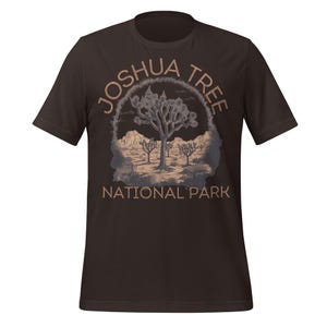 Joshua Tree National Park Shirt, Vintage Desert Nature T-Shirt, Retro Hiking Graphic Tee, California Adventure Gift, Park Travel Souvenir