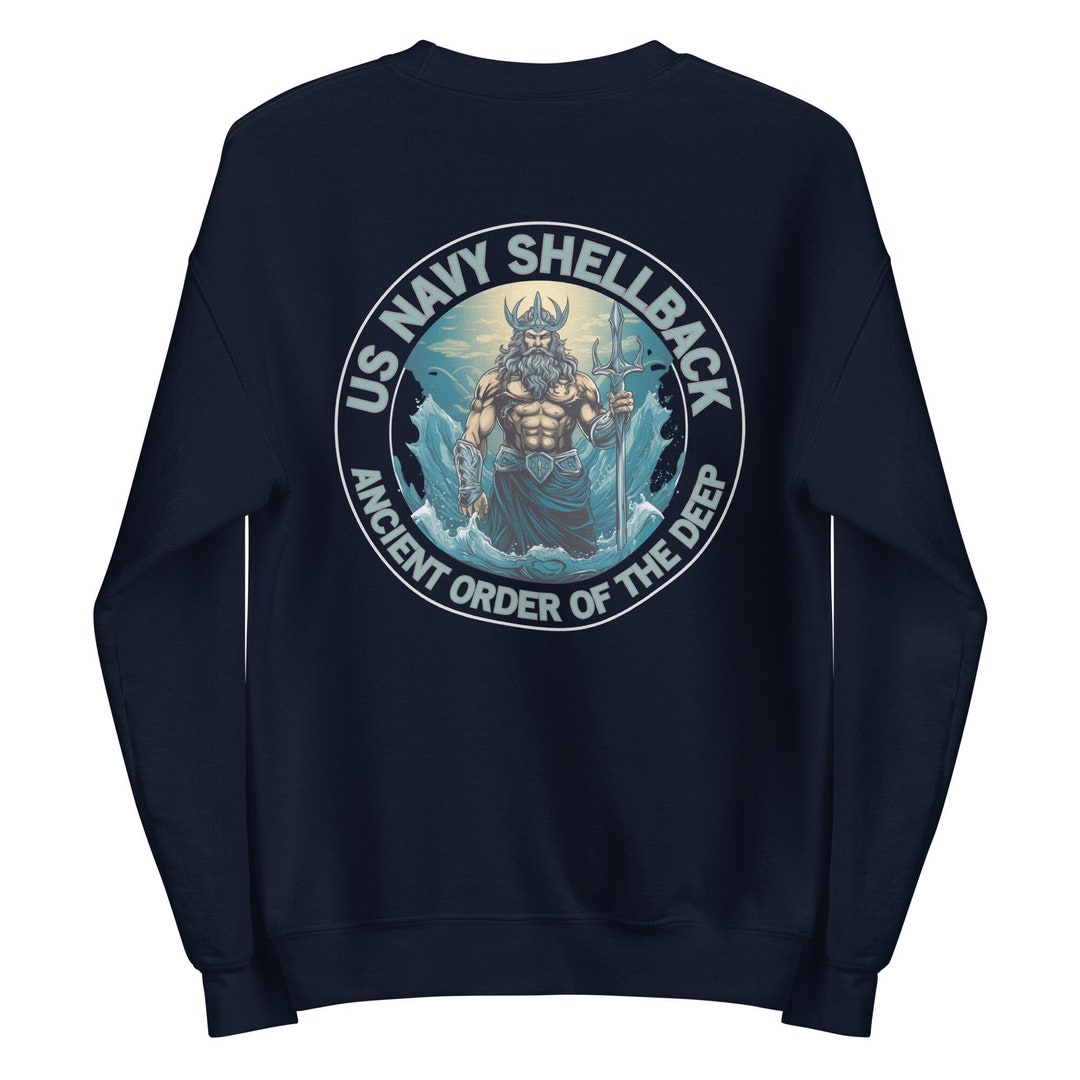 US Navy Shellback US Navy Veteran Sweatshirt USN Sweatshirt - Etsy