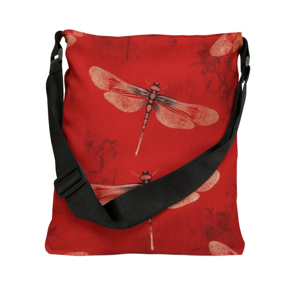 Red dragonfly bag best sale
