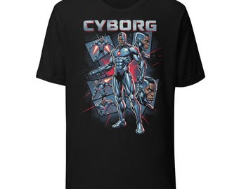 Cyborg T-Shirt: Comic Character Graphic Tee, Unisex Apparel
