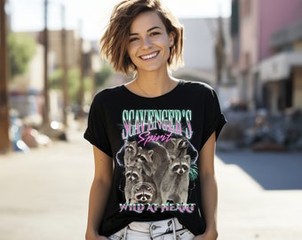 Raccoon shirt Funny Racoon Cute Tee Trash Panda Raccoon Lover Raccoon Shirt Cute Raccoon Shirt