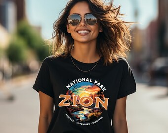 Zion Park Shirt, Zion National Park Shirt, Mountain Sweatshirt, Zion National Park Trip Shirt, Zion Shirt, Utah Shirt.