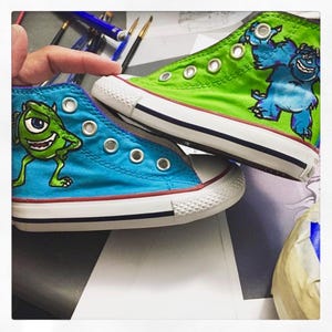 Toddler Custom Converse High Tops - You Choose The Theme
