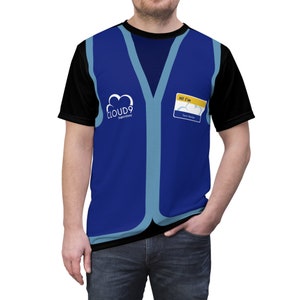 Superstore Cloud9 Vest Shirt, Cloud 9 Uniform T-shirt, Amy Jonah Halloween Costume, TV Show Cosplay Tee