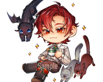 Cale Acrylic Charm