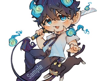 Rin Okumura Acrylic Charm