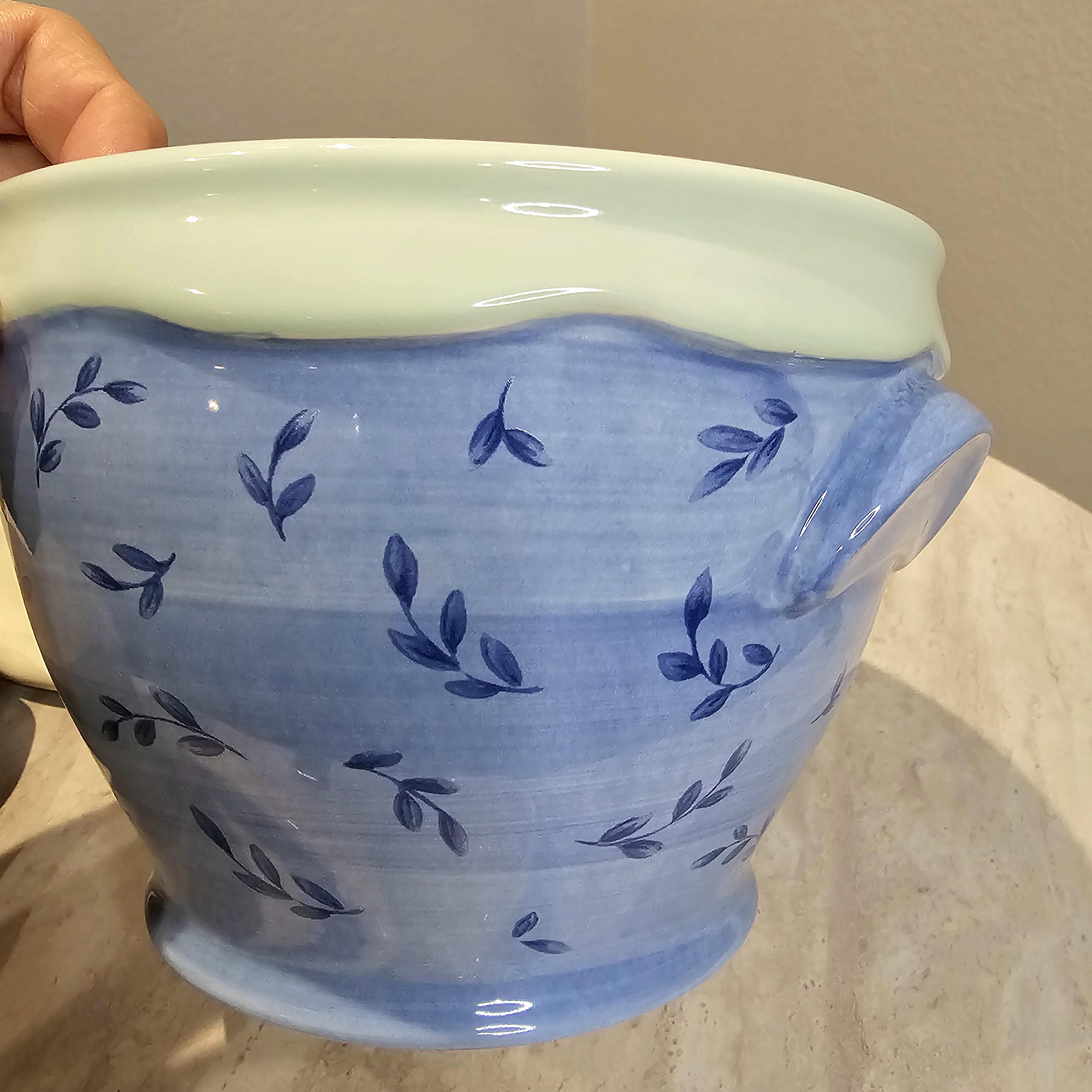 Pfaltzgraff Summer Breeze Stoneware Mini Soup Tureen W Lid and