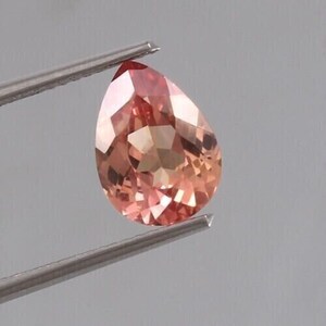 5.00 Ct Natural Padparadscha Ceylon Sapphire Certified Pear Unheated Gemstone | Stunning Sparking Gemstone | Perfect For Jewelry