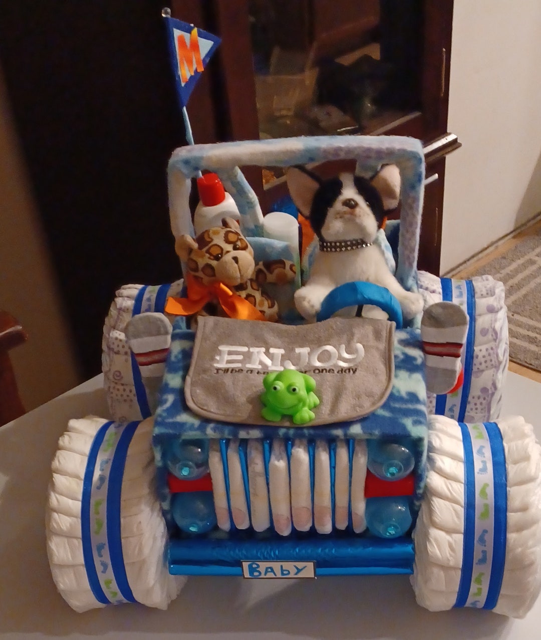 Jeep Diaper Cake Etsy