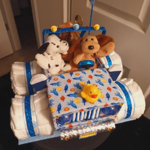 Jeep diaper cake