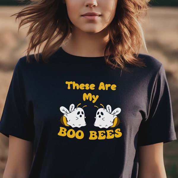 Funny Cute Halloween Shirt, Trick or Treat with Boo Bees for a Spooky Good Time!