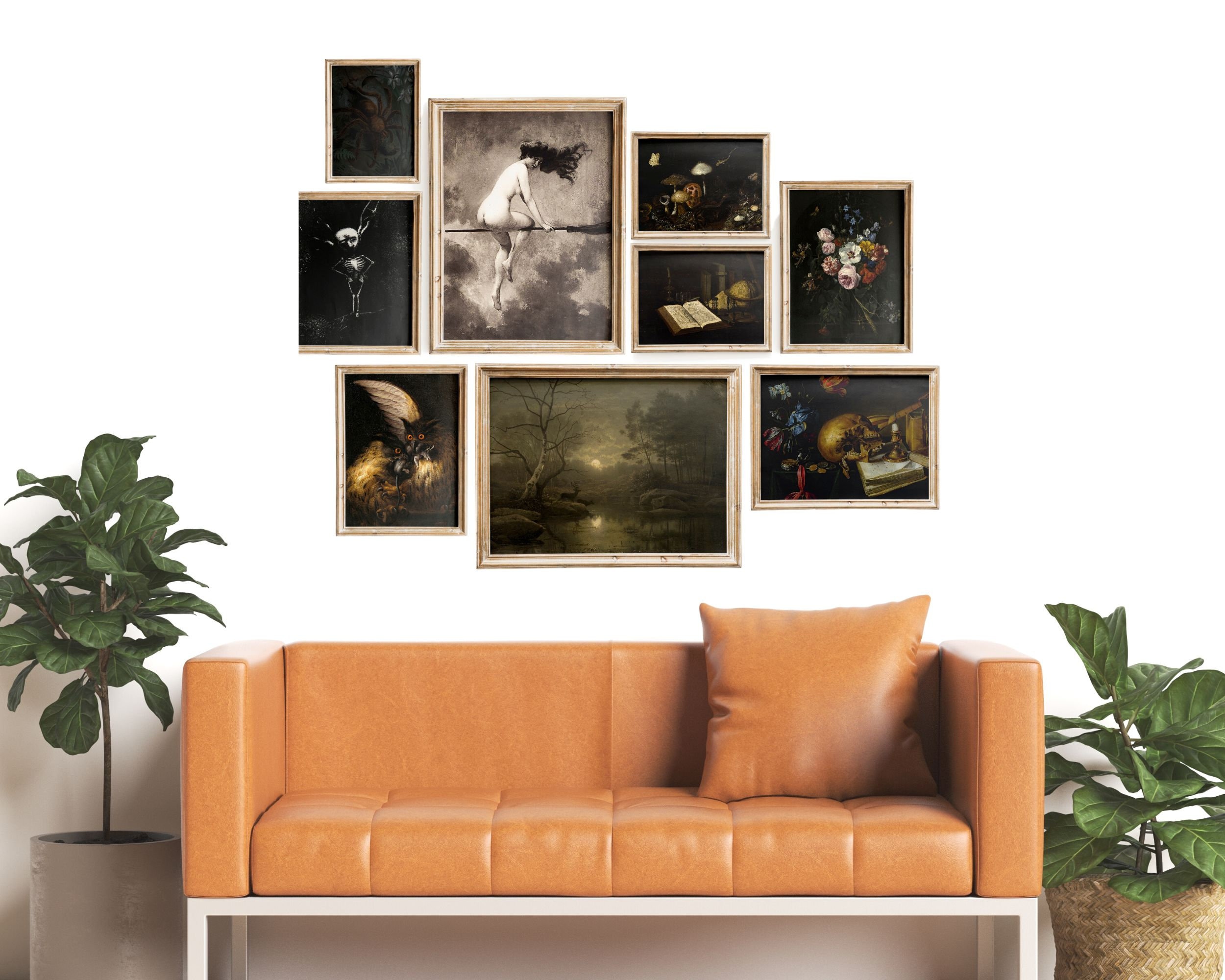 Dark Academia Wall Artnull