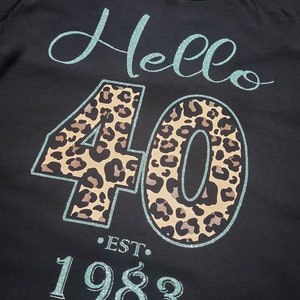 Hallo 40 Leopard ontwerp svg