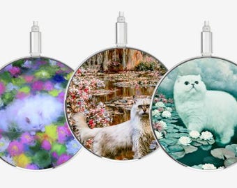 Cargador móvil Claude Monet de 15 W con carga inalámbrica Lily Garden Pad - Compatible con Qi para Apple iPhone, Google Pixel y Samsung.