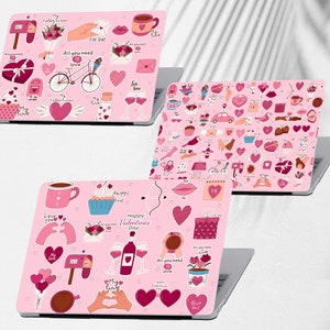 Valentines day Mac Book Case Love Laptop Cover, Valentine Hard Bumper, Romance Print for MacBook M2 M1 Pro, Air 13 14 16 inch