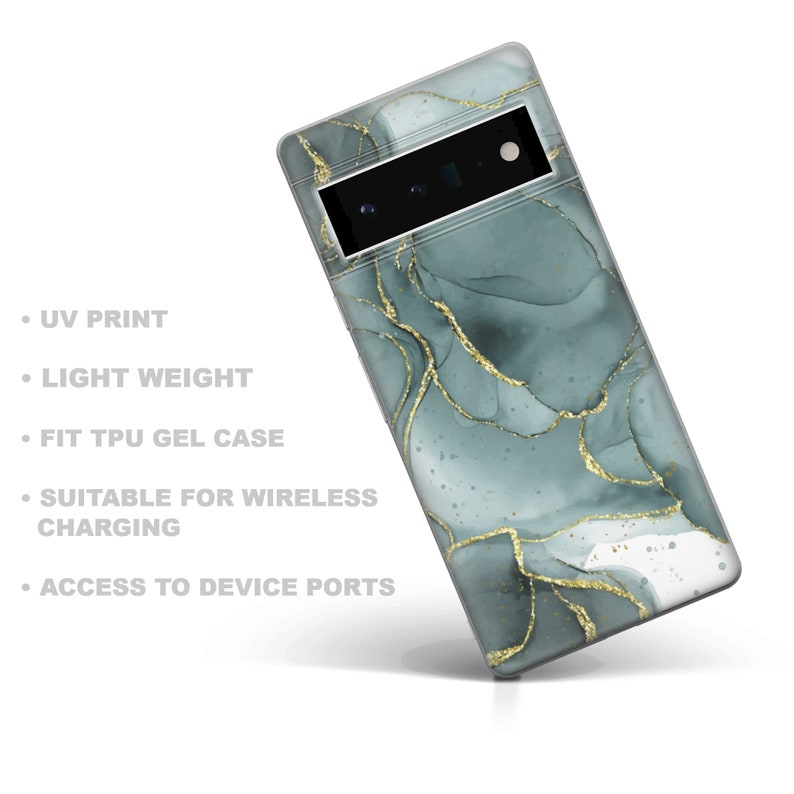 Mobilskal i marmor: Mjukt TPU-gelfodral som passar iPhone 17 Pro Max, 16 Plus, 15, 14, 13, XR, XS och Samsung S25, S24, A56, A55, Pixel 10, 9 bild 6