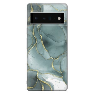 Mobilskal i marmor: Mjukt TPU-gelfodral som passar iPhone 17 Pro Max, 16 Plus, 15, 14, 13, XR, XS och Samsung S25, S24, A56, A55, Pixel 10, 9 3