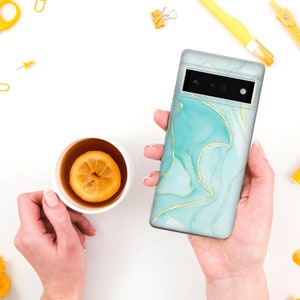 Mobilskal i marmor: Mjukt TPU-gelfodral som passar iPhone 17 Pro Max, 16 Plus, 15, 14, 13, XR, XS och Samsung S25, S24, A56, A55, Pixel 10, 9 bild 7
