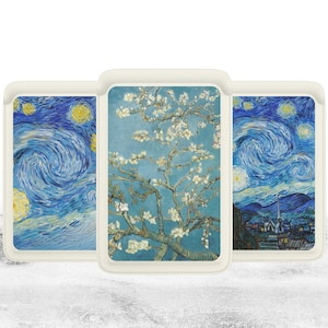 Cartera Magsafe con diseño icónico, cartera magnética con pintura, compatible con iPhone 15, iPhone 14 y iPhone 13 SE Pro Max Plus