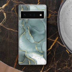 Mobilskal i marmor: Mjukt TPU-gelfodral som passar iPhone 17 Pro Max, 16 Plus, 15, 14, 13, XR, XS och Samsung S25, S24, A56, A55, Pixel 10, 9 bild 9