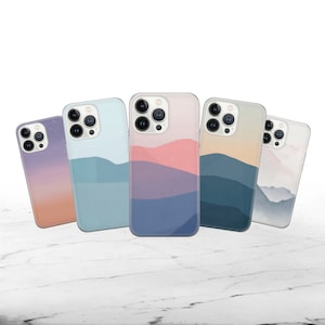 Custodia per telefono minimalista modello Minimal Cover adatta per iPhone 15 Pro Max, 14 Plus, 13, 12, 11, XR, XS e Samsung S23, S22, A54, A53, Pixel 8, 7