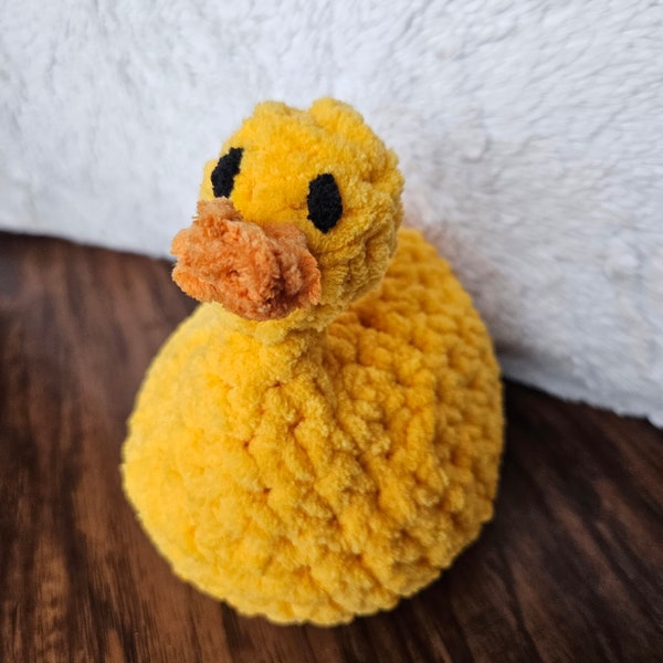 Handmade Duck Plush | Crocheted Duckie Stuffed Animal