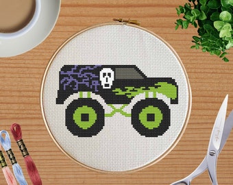 Schema punto croce Monster Truck di Undertaker
