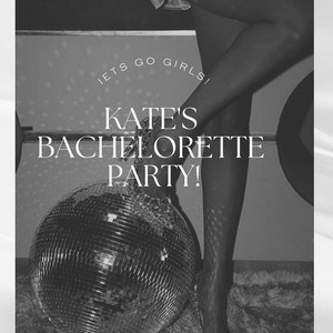 20 Pages Luxe Bachelorette Itinerary Template | Editable Canva Template | Weekend Itinerary, Outfit Planner, Themes, + More