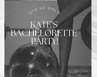 20 Pages Luxe Bachelorette Itinerary Template | Editable Canva Template | Weekend Itinerary, Outfit Planner, Themes, + More