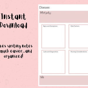Nursing notes nursing school notes nursing notes template nursing student notes nursing study notes nursing school notes template