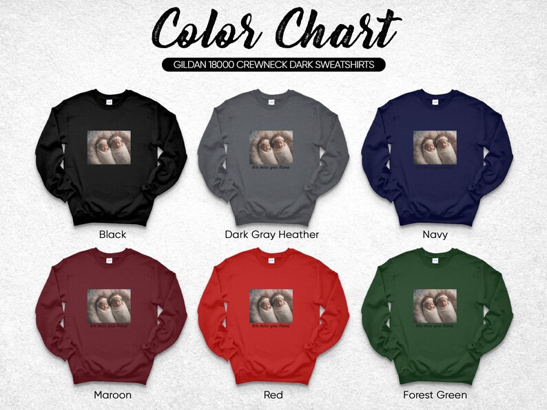 personalized sweatshirt photo and text, custom sweatshirt, custom gift, gift for her, Birthday Gift, Anniversary Gift, Wedding Gift image 2