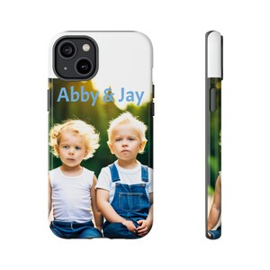Custom Phone Case personalized picture and text for iPhone google pixel galaxy