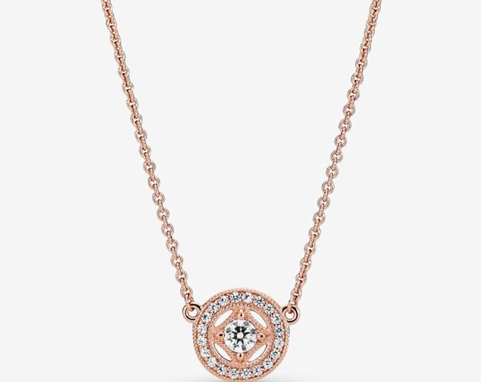 Vintage circle collier necklace Clearance