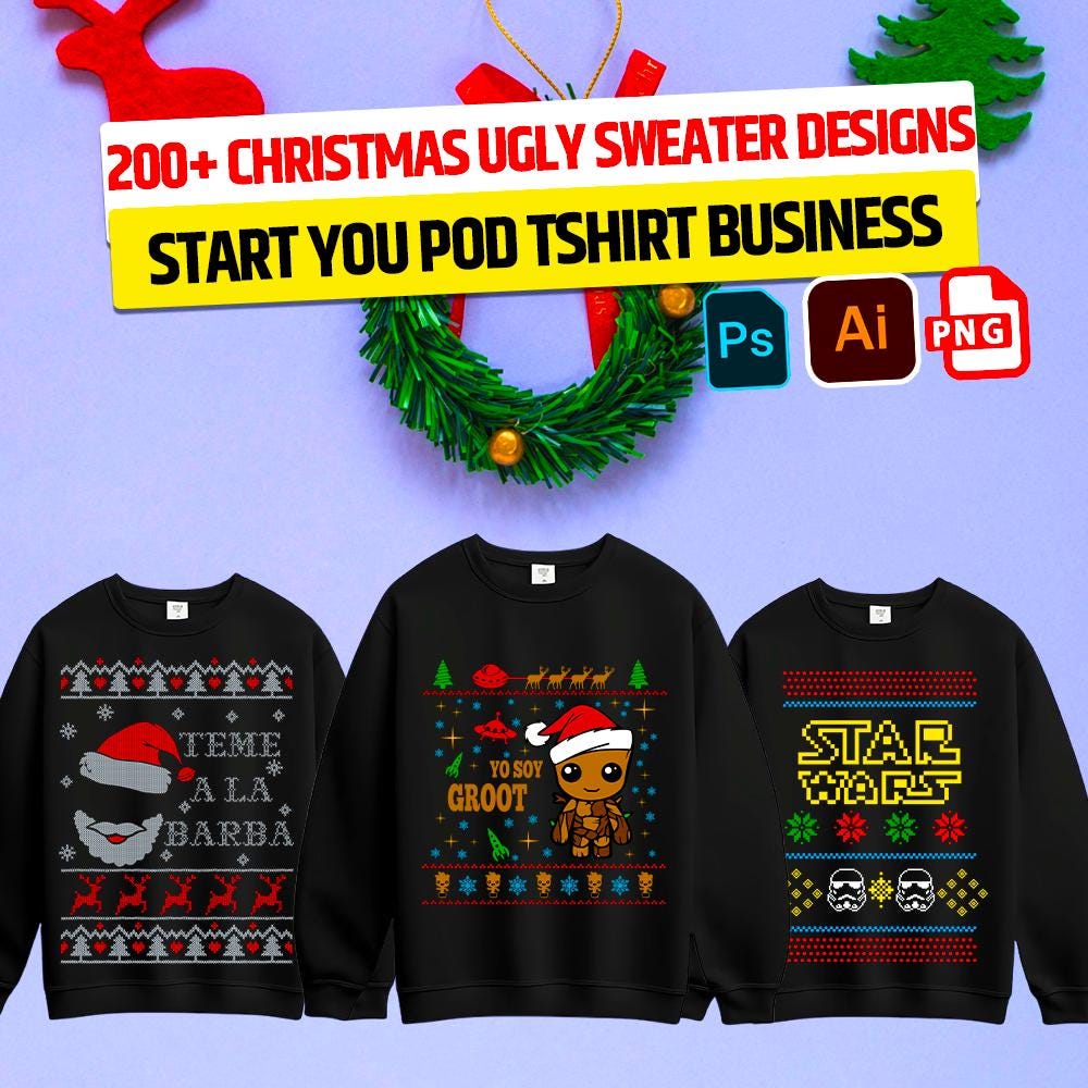 Anime Christmas Sweater