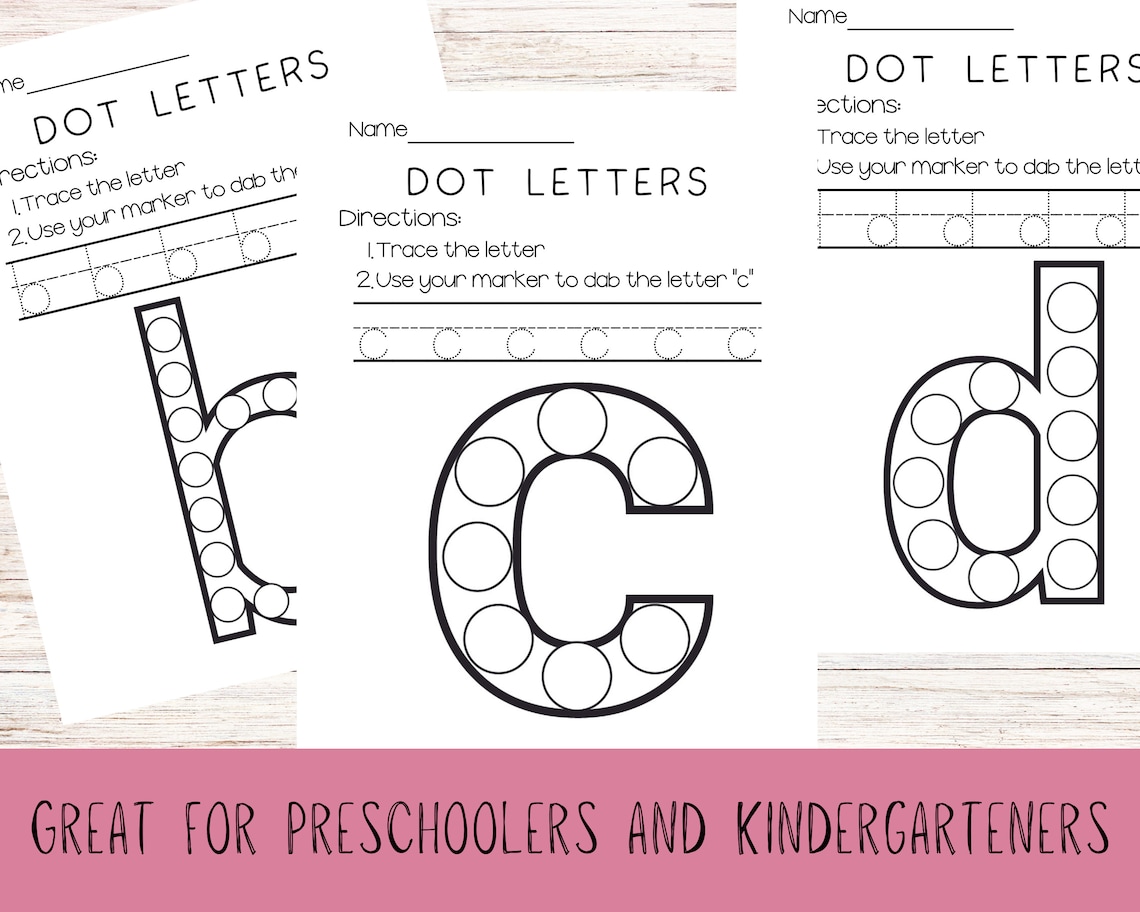 Alphabet Dot Art Letters Printables Worksheets Practice Alphabet